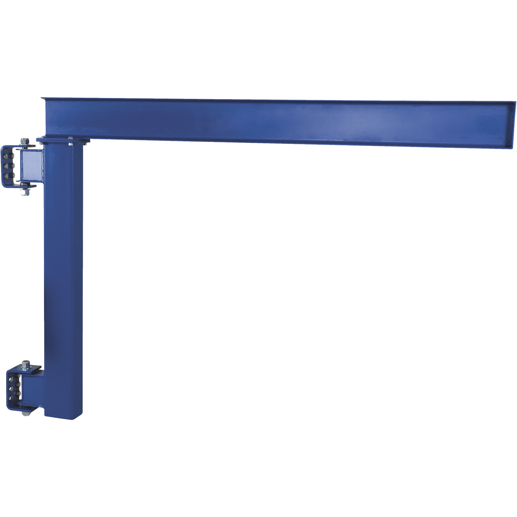 Vestil Wall-Mounted Jib Crane for Low Ceilings - 2,000-Lb. Capacity, 180-Degree Rotation, Model# JIB-LC-20